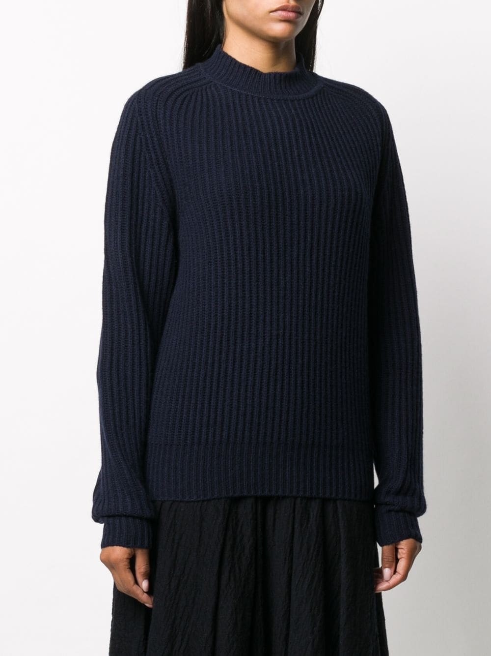 ribbed cashmere jumper - 3