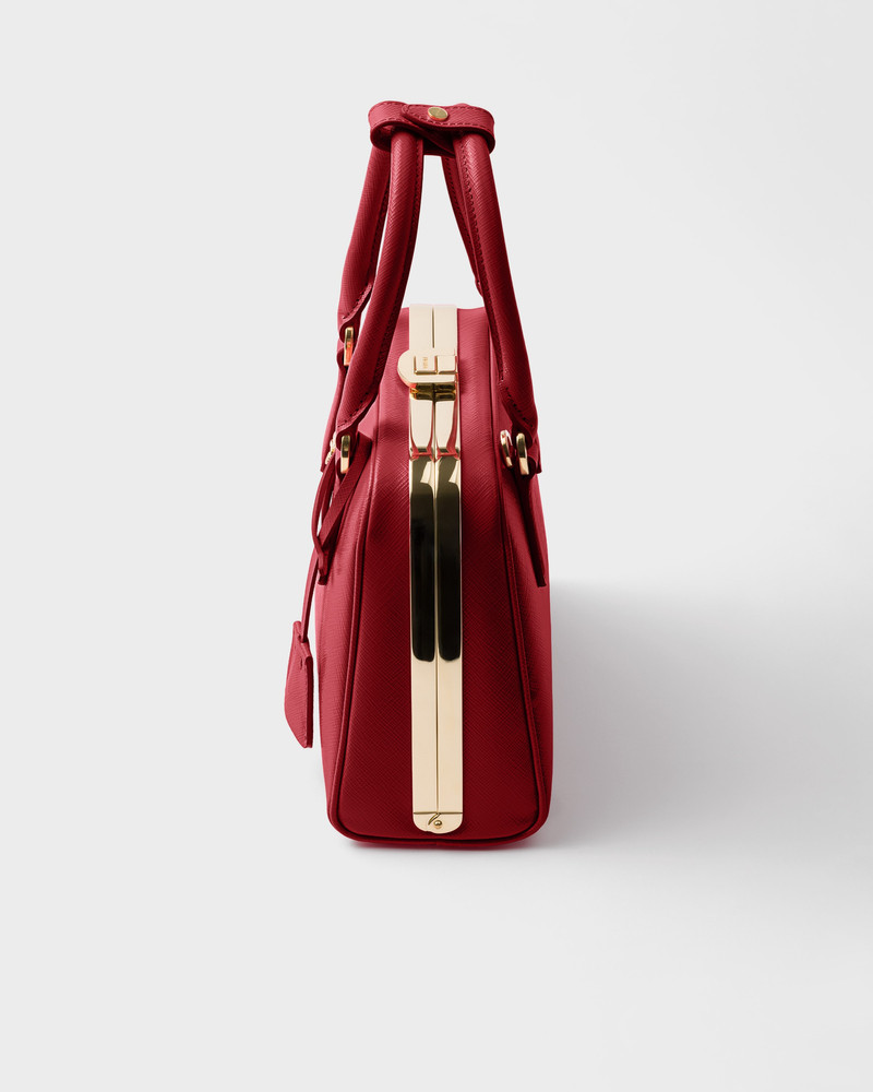 Prada Pyramid Saffiano leather mini bag 6