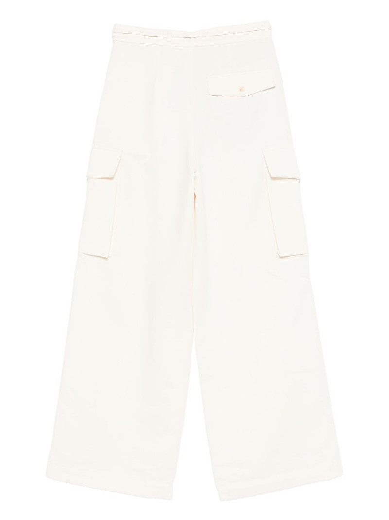 RÓHE drawstring-waist cargo trousers outlook