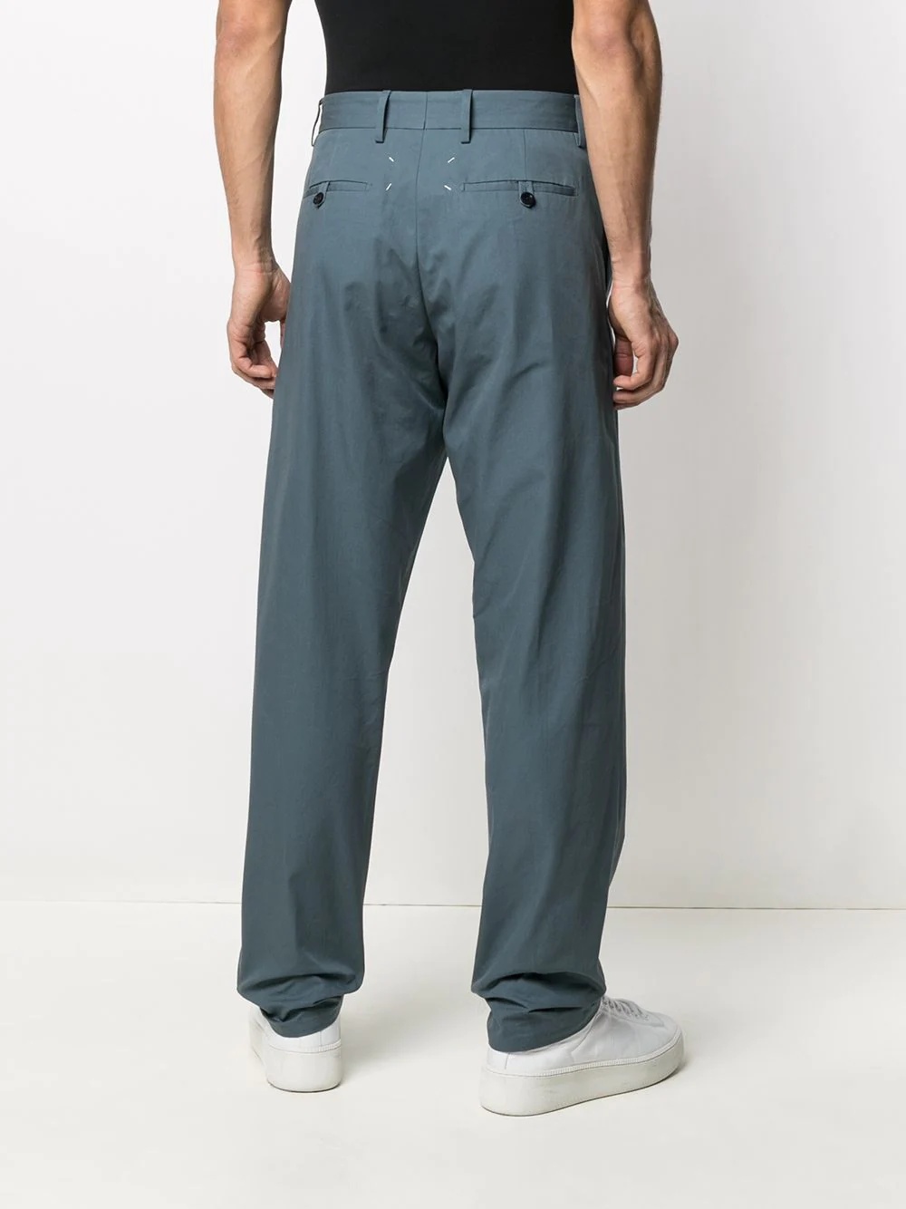 straight-leg cotton chinos - 4