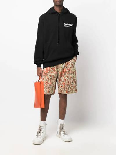 Ambush abstract-pattern shorts outlook