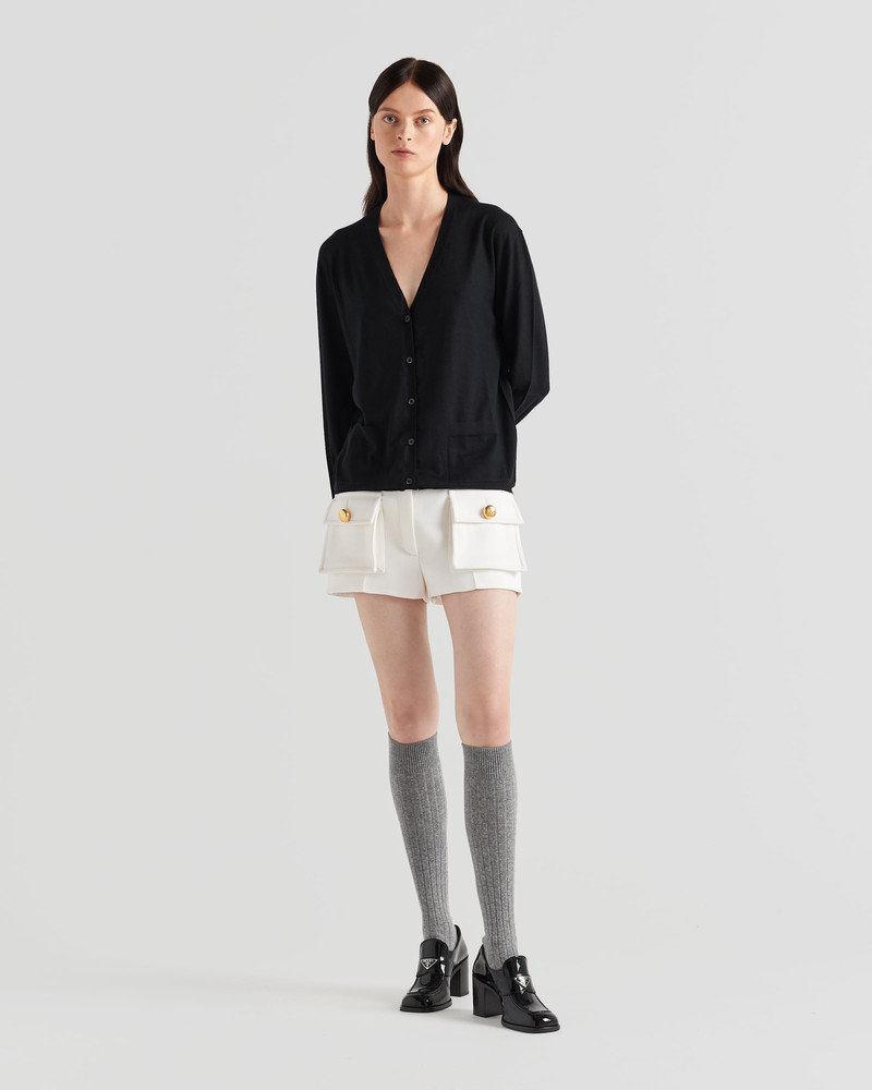 Prada Wool and cashmere cardigan outlook