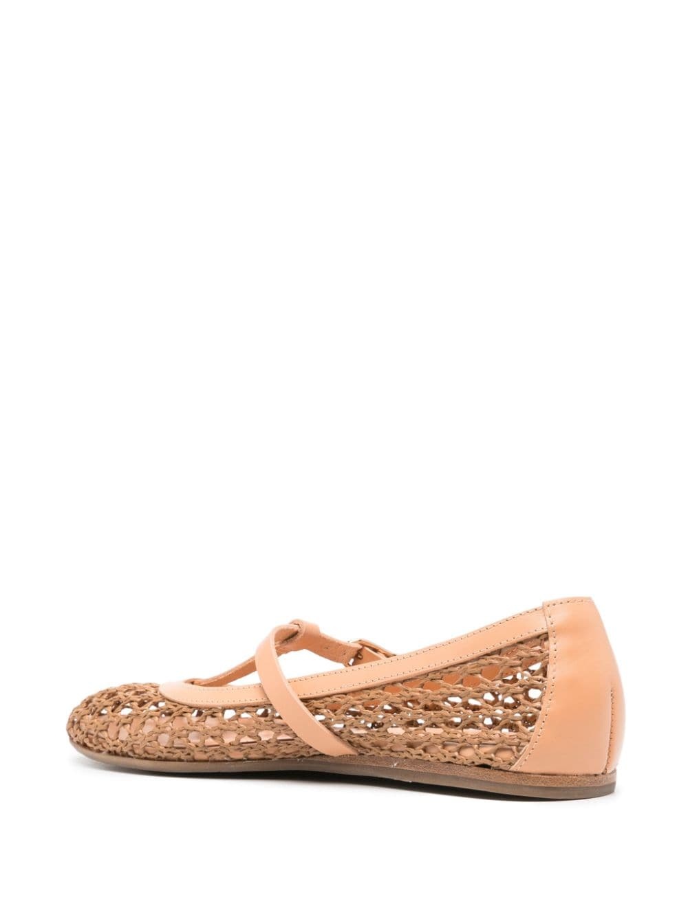 Aerati raffia ballerinas - 3