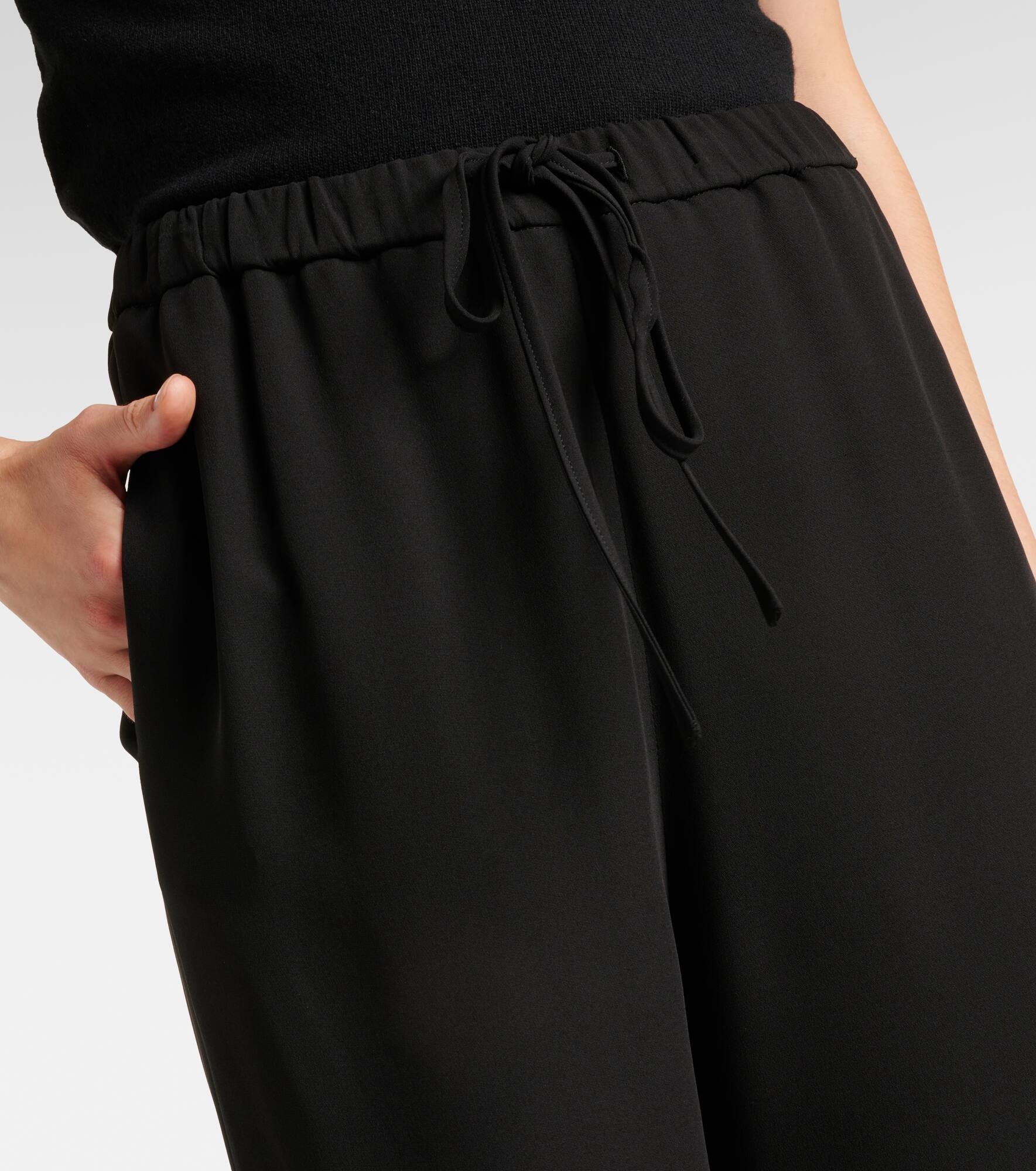 Cady Couture high-rise wide-leg pants - 4