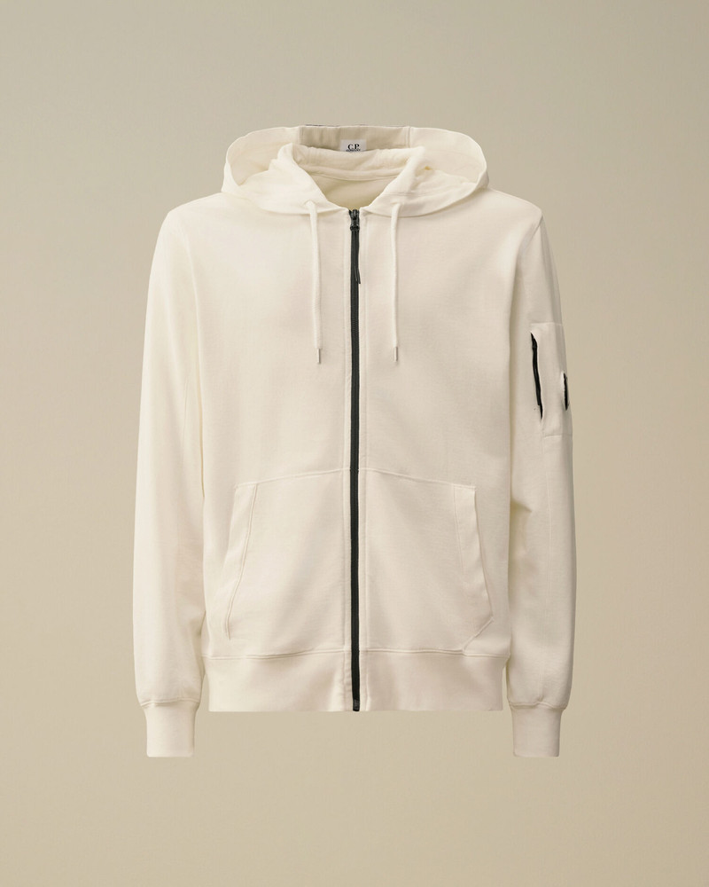 Light Fleece Hooded Full Zip Sweatshirt 1