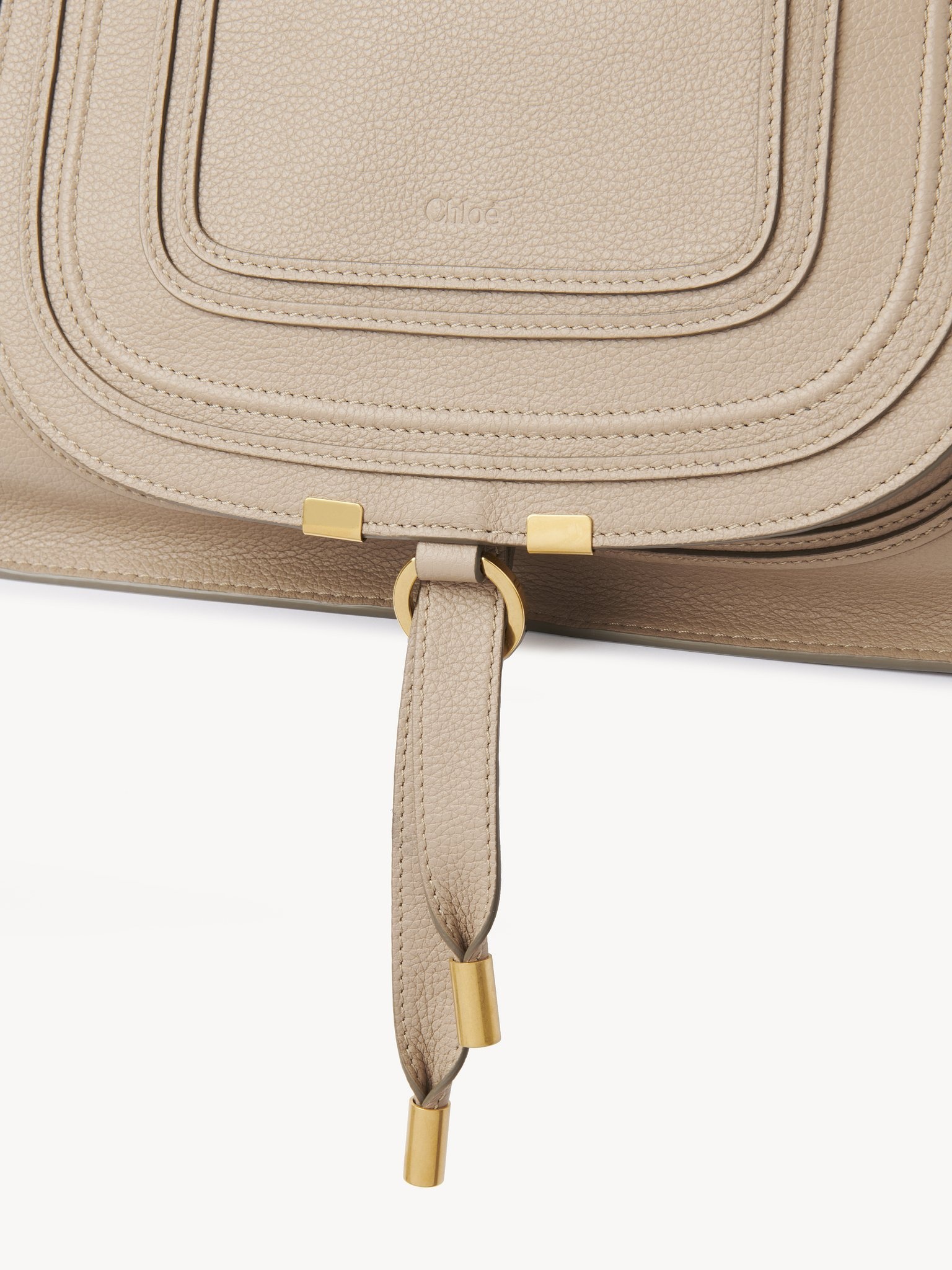 MARCIE BAG IN GRAINED LEATHER - 6
