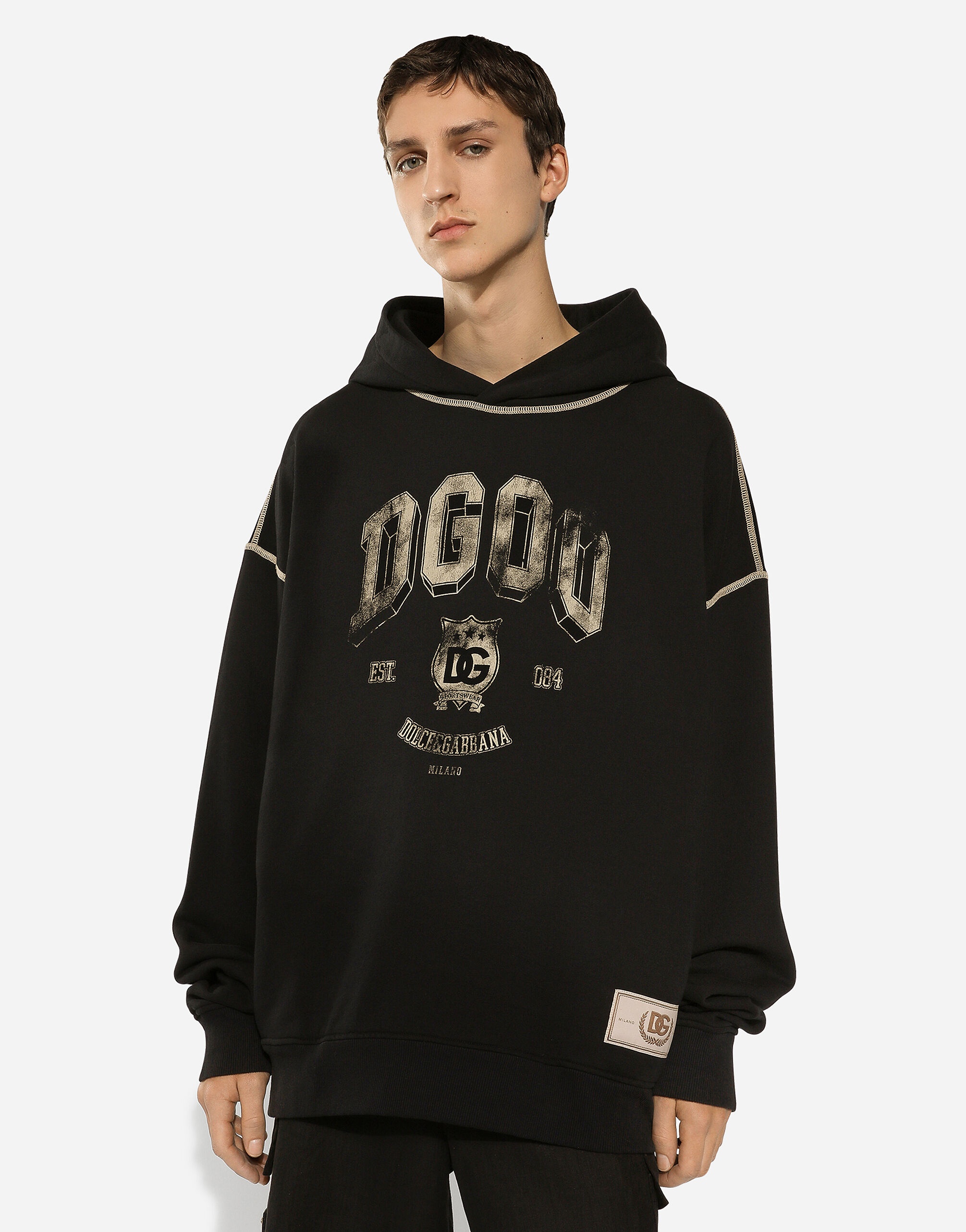 Oversize hoodie with logo - 4