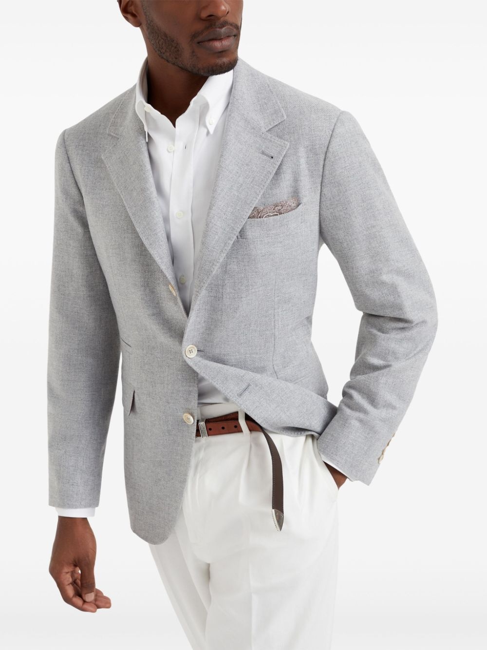single-breasted blazer - 3