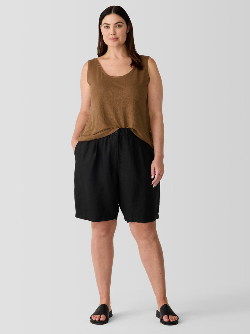 Organic Linen Shorts 6
