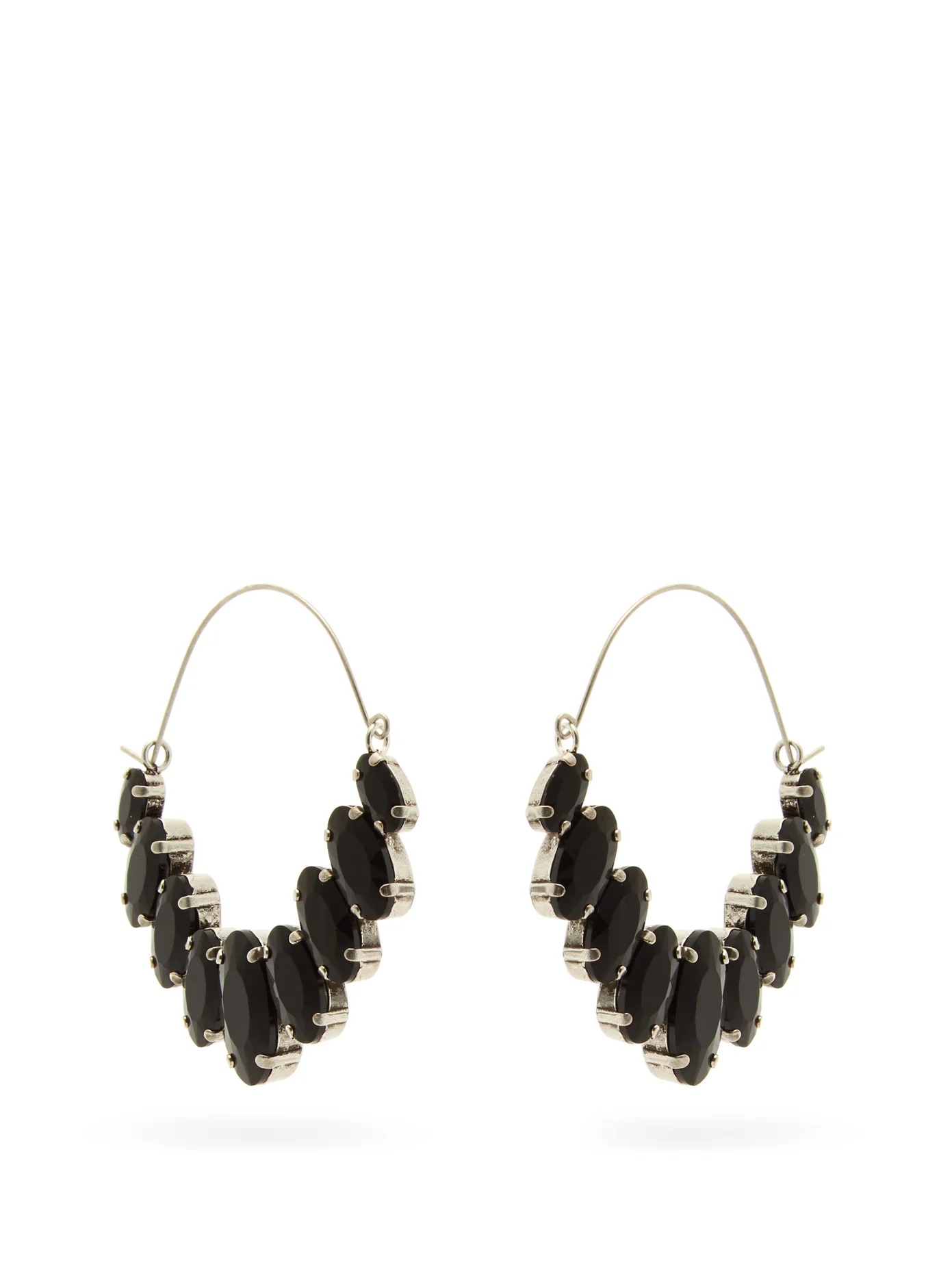 Crystal drop earrings - 1