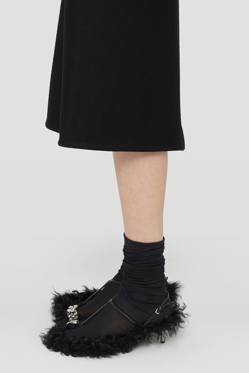 Jil Sander Fur Sandals outlook