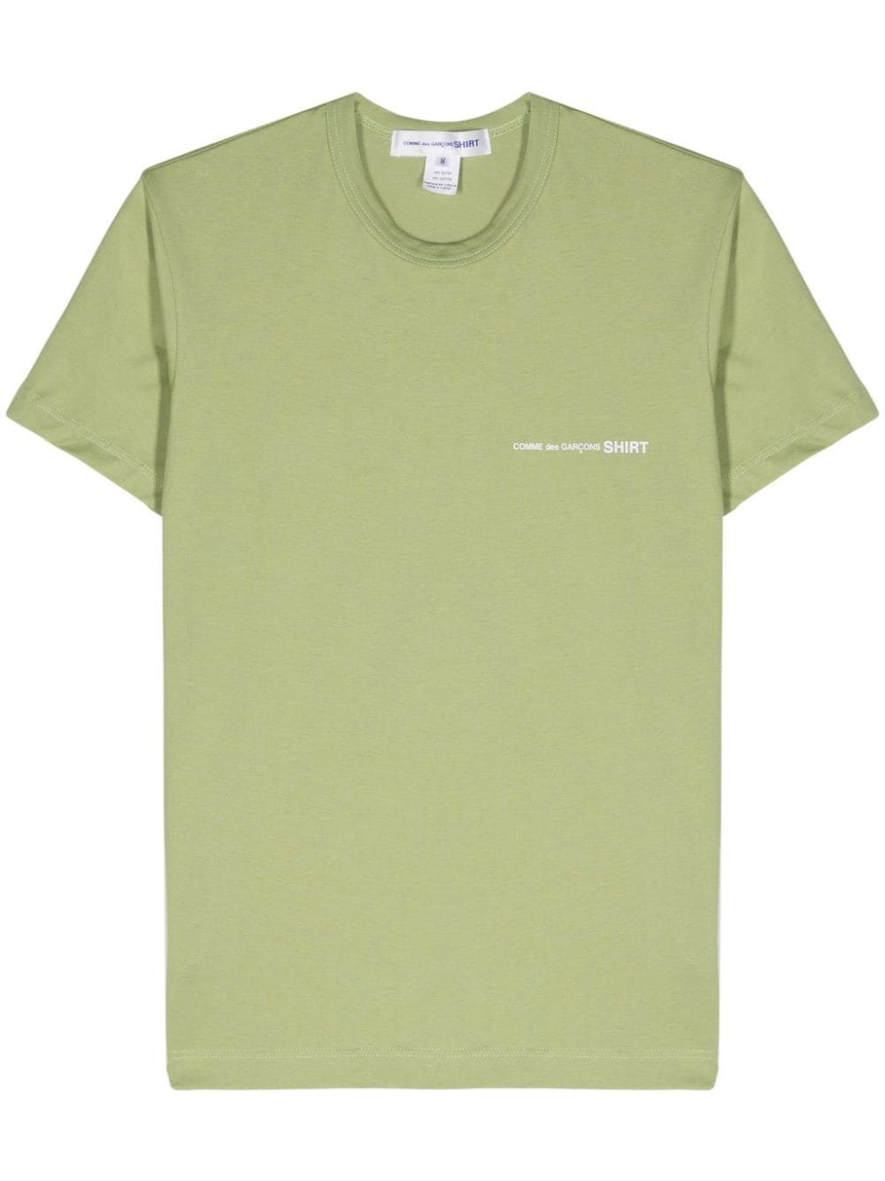 logo-print cotton T-shirt - 1