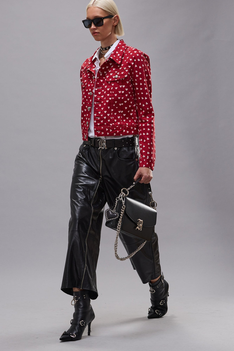 R13 SKINNY TRUCKER JACKET outlook