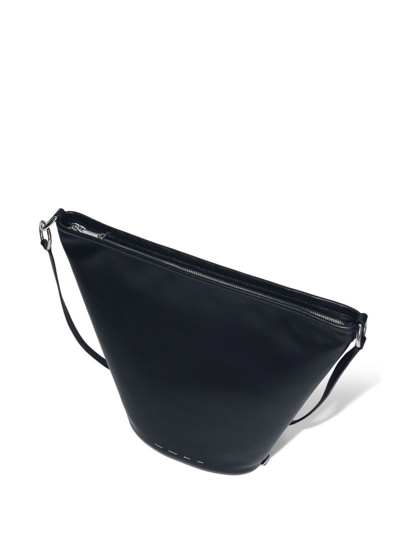 Sling leather bucket bag 5