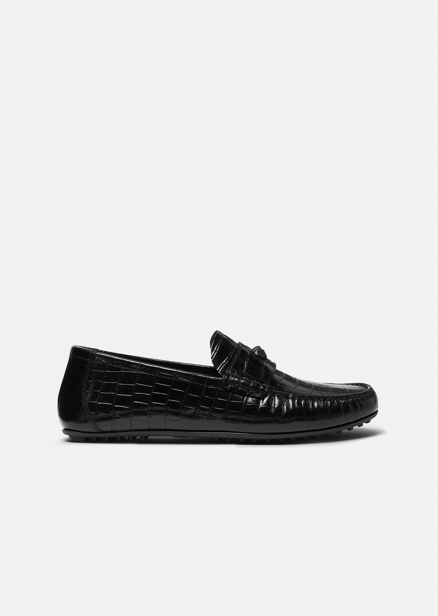 La Medusa Leather Loafers - 1