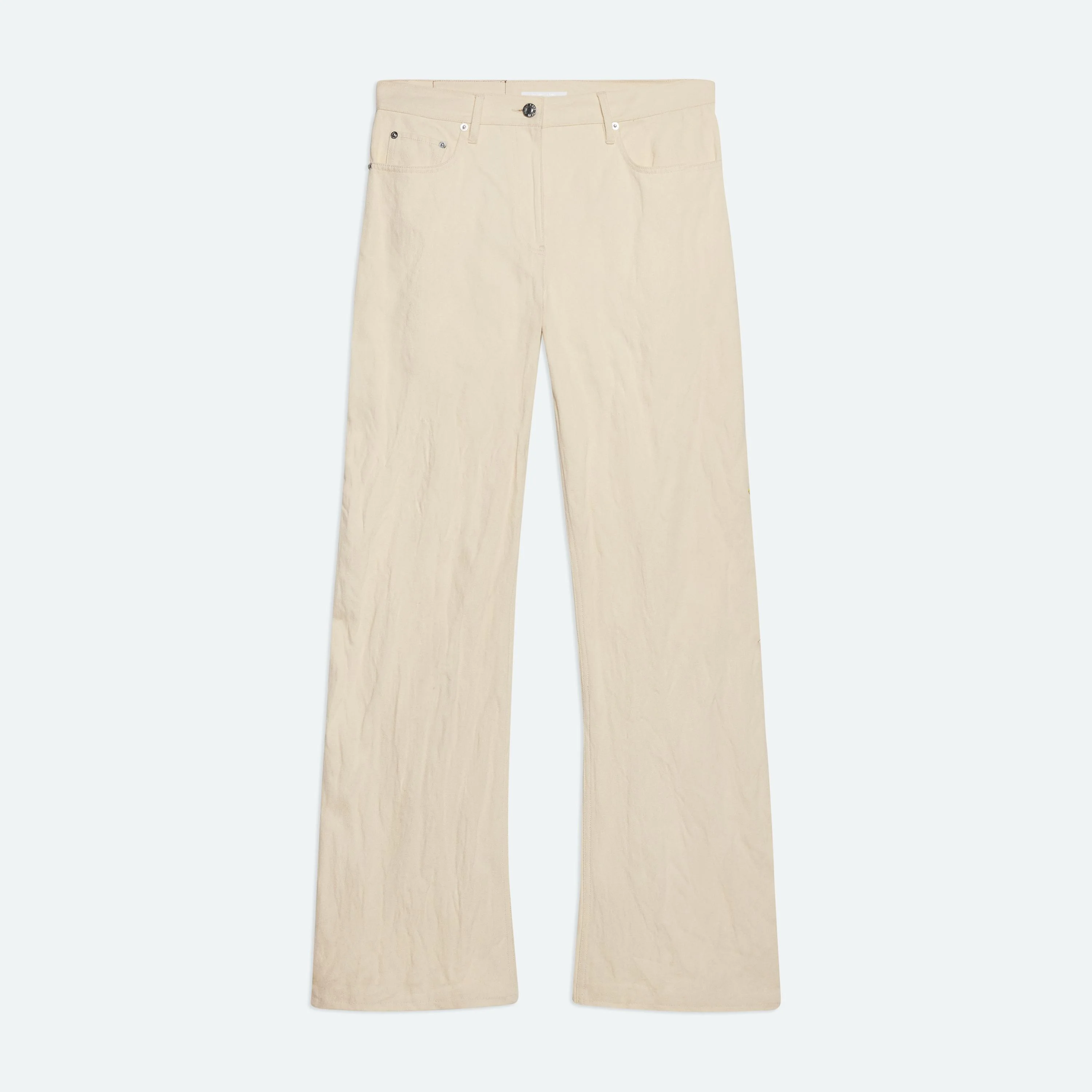 CRUSHED BOOTCUT JEANS - 1