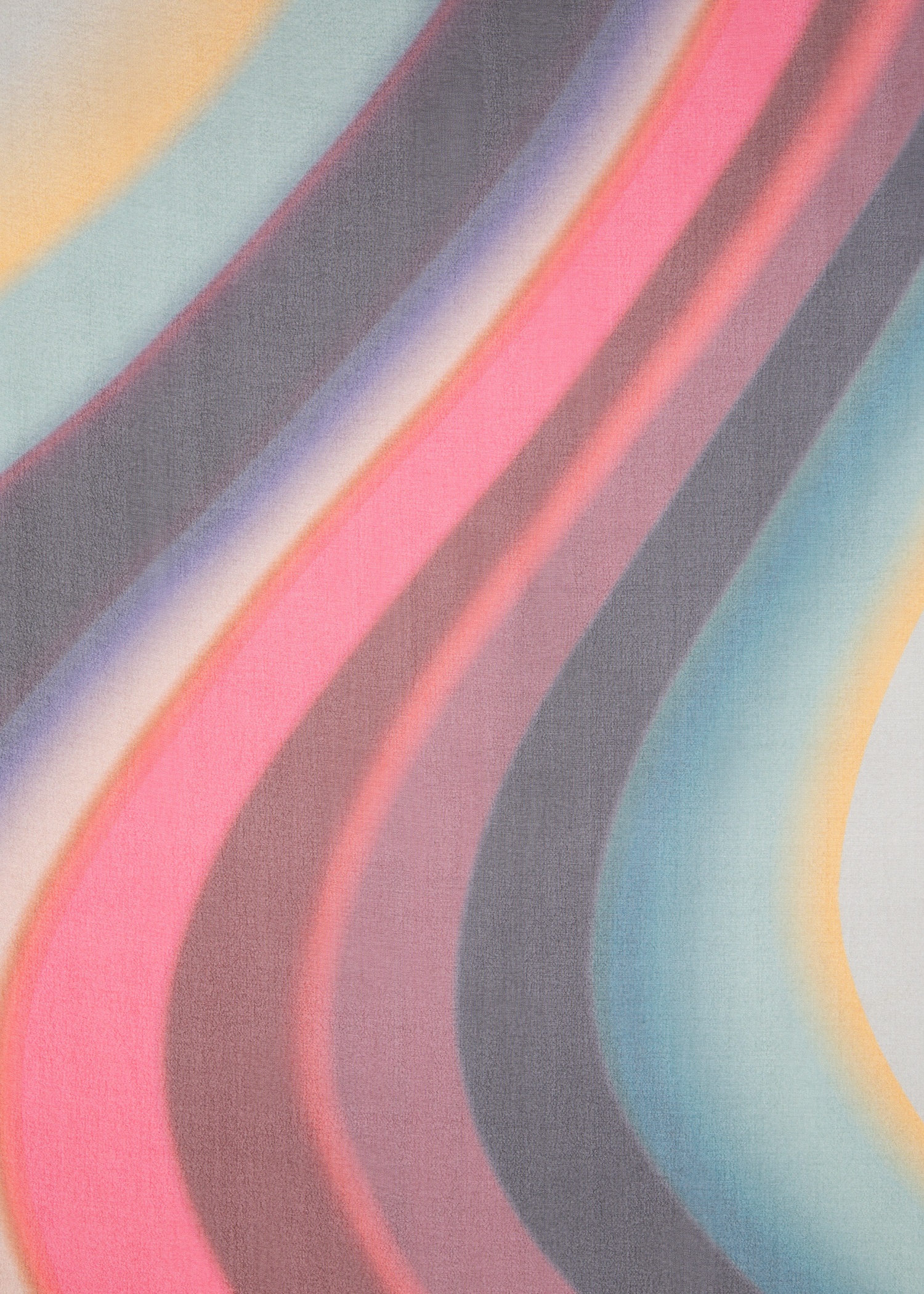 'Spray Swirl' Silk Scarf - 4