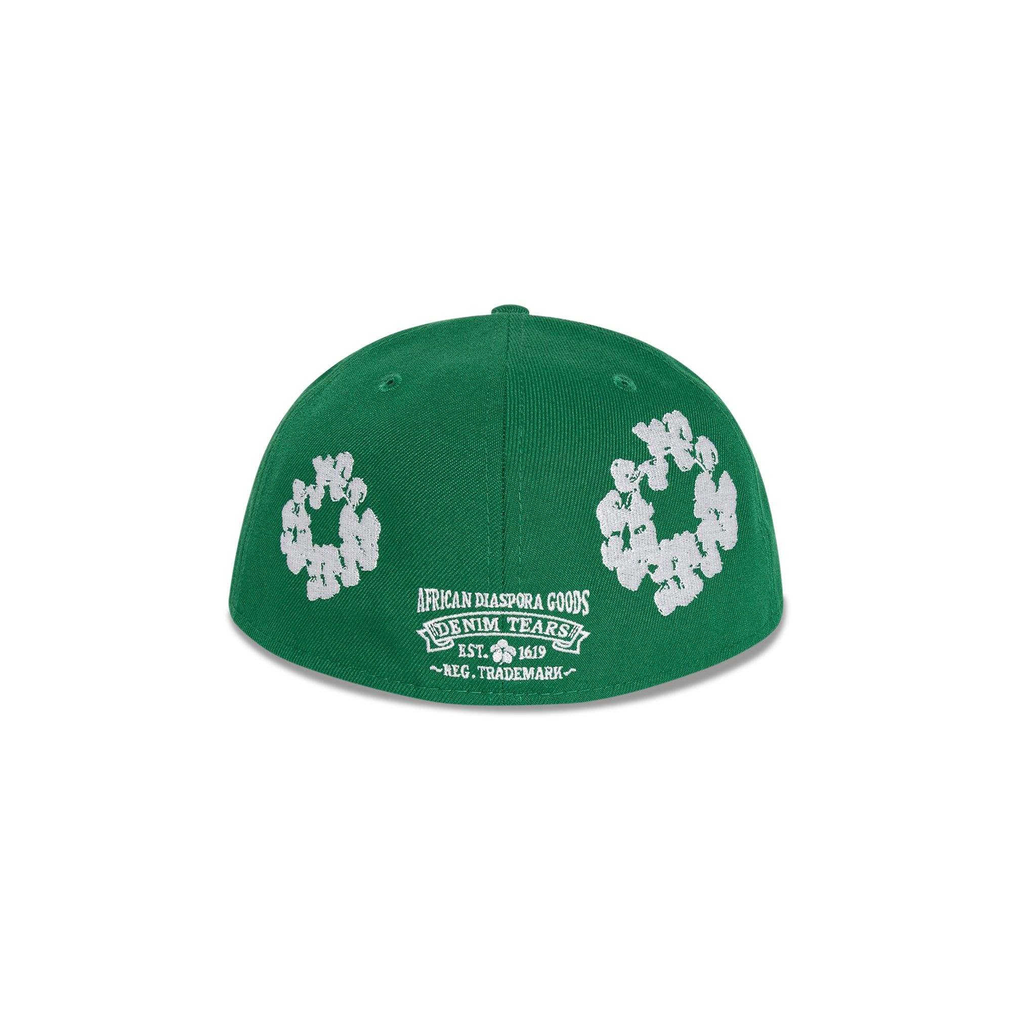 Denim Tears x New Era Cotton Wreath 59/50 'Green' - 2