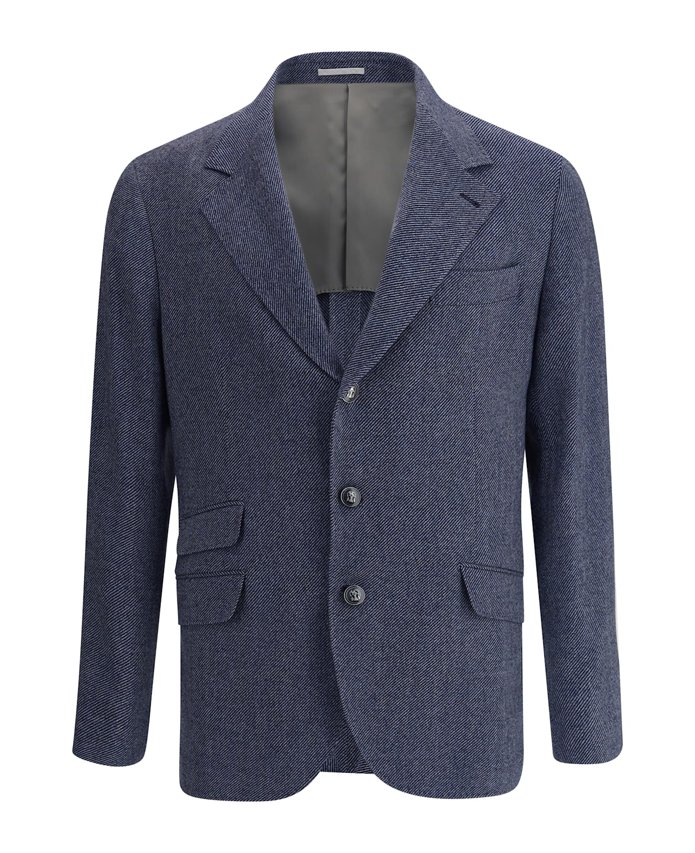Wool Blazer Jacket - 1