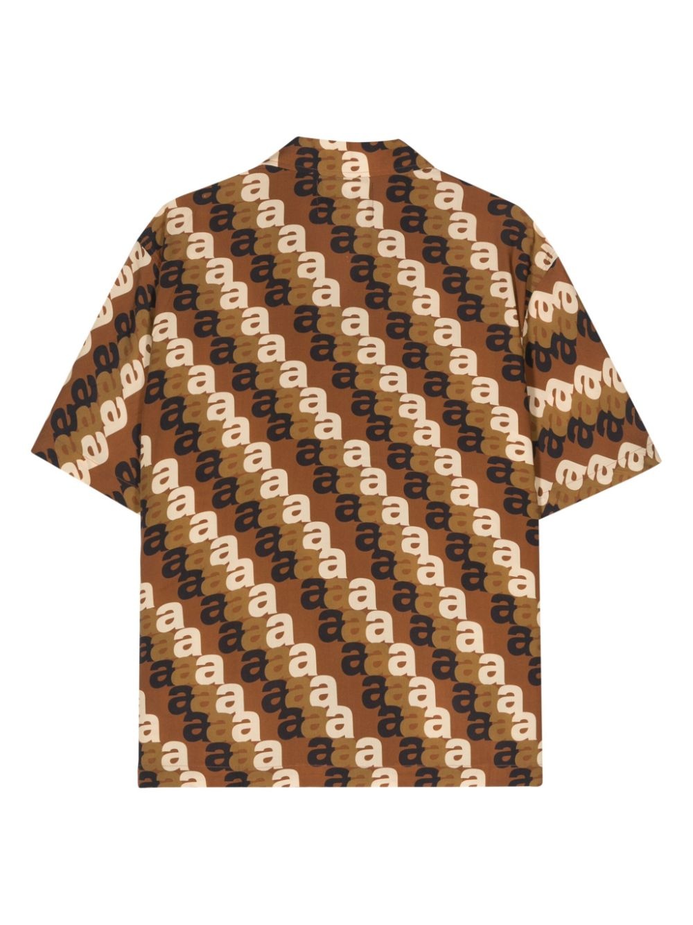logo-print shirt - 2