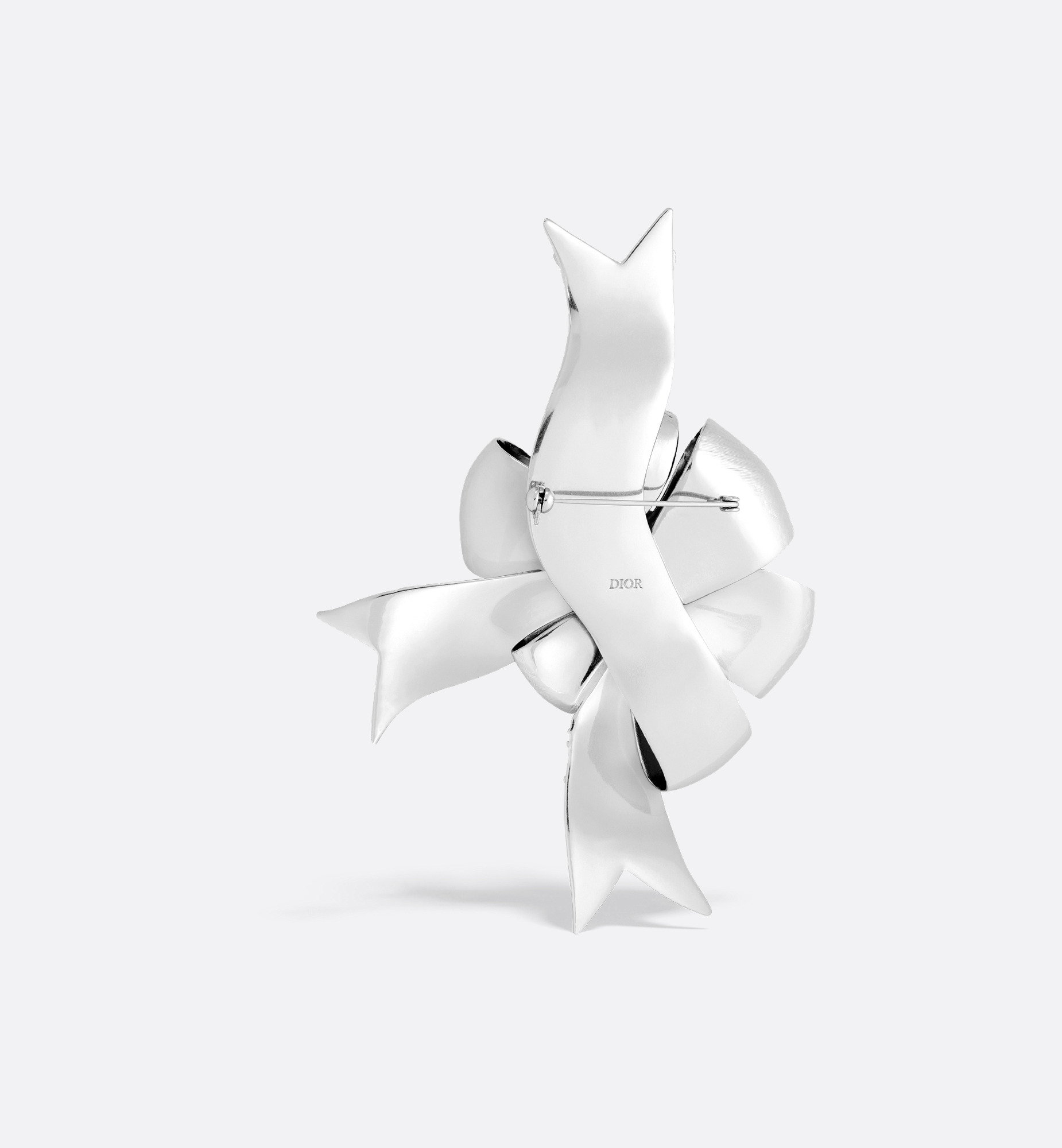 CD Icon Bow Brooch - 5