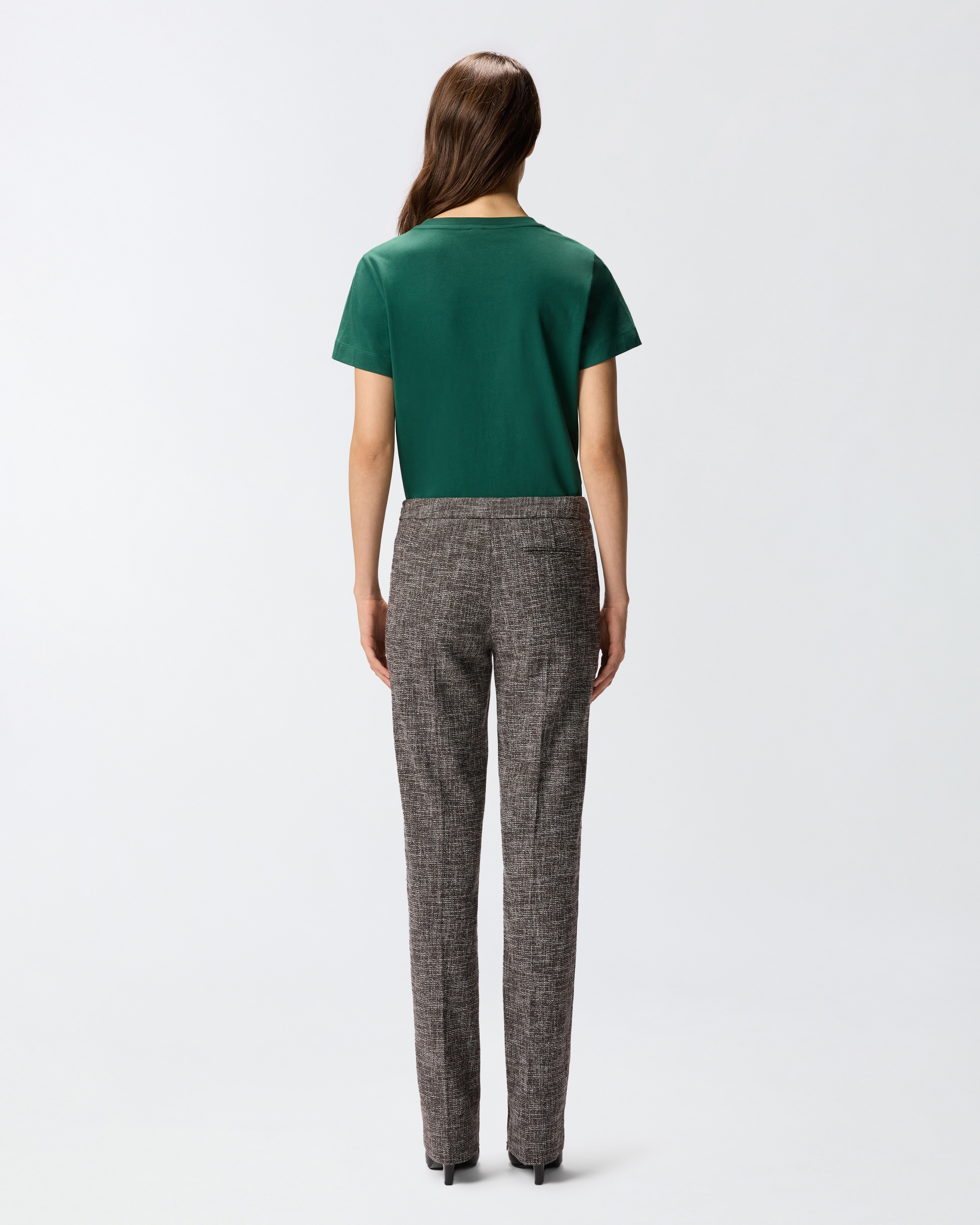 T-SHIRT WITH PINKO LOGO EMBROIDERY - 4