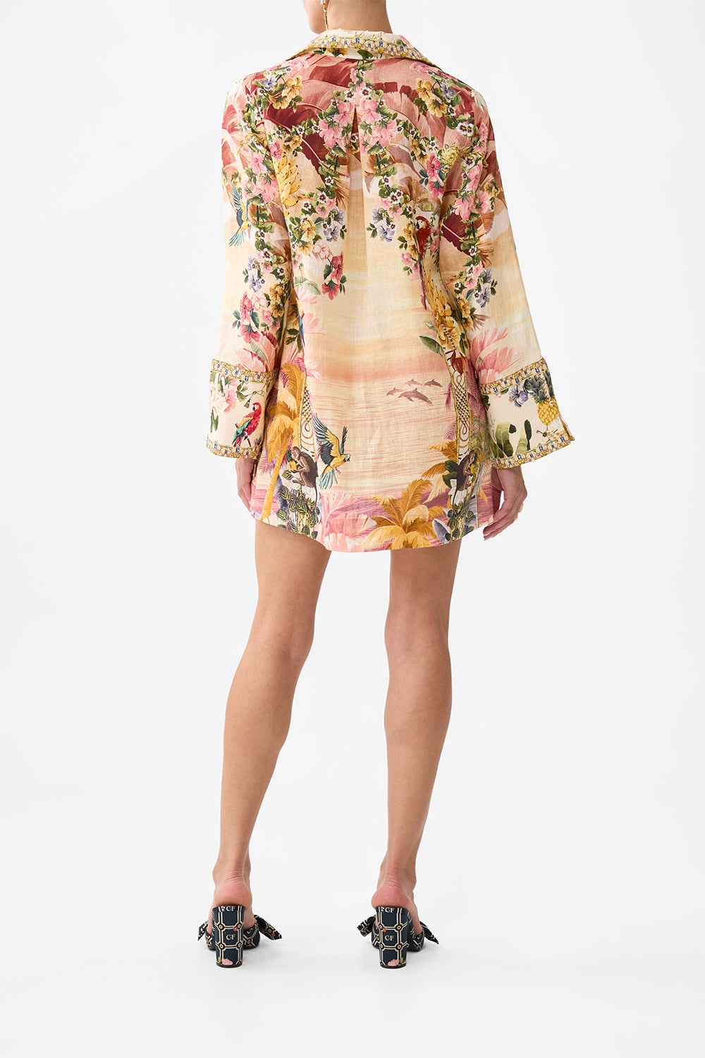 LONG SLEEVE TUNIC DRESS - 3
