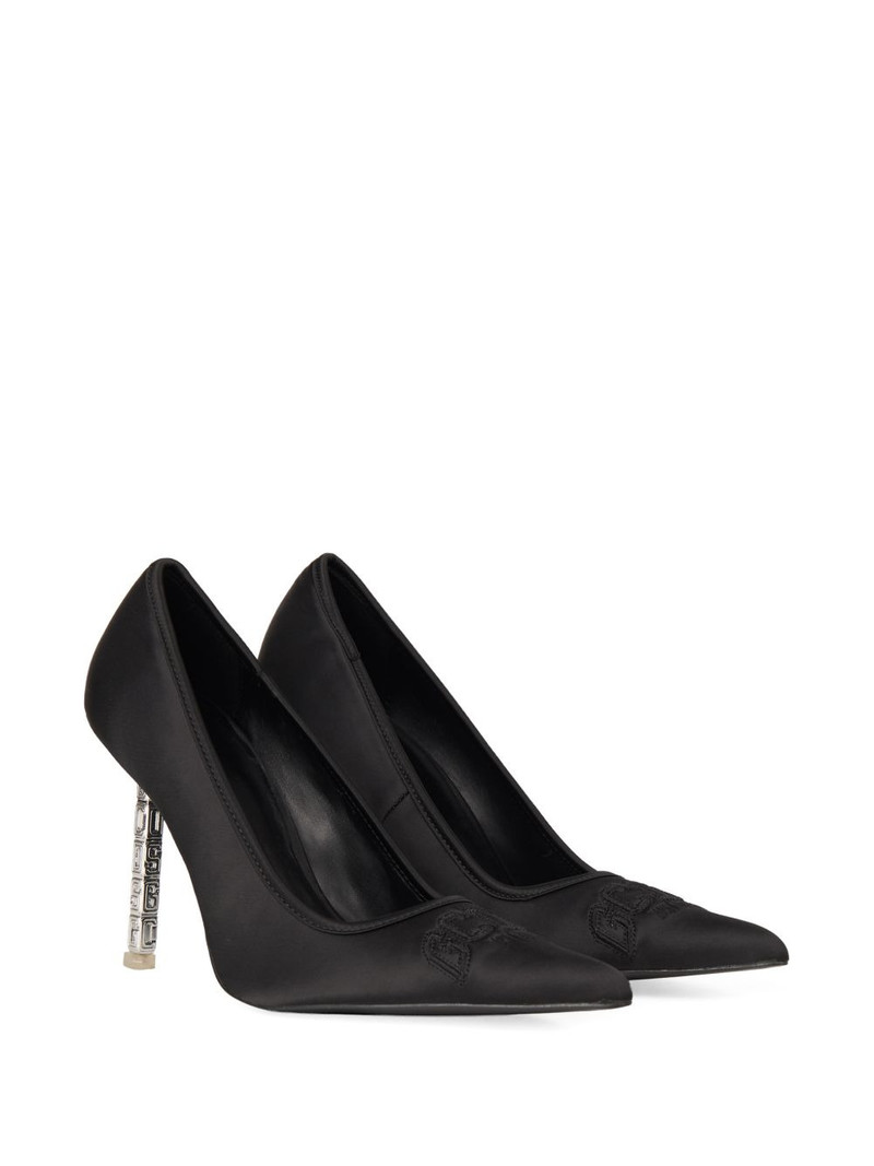 GCDS logo-embroidered pumps outlook