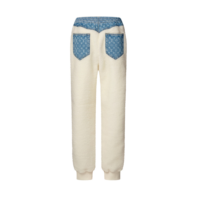 Monogram Accent Fleece Jogging Pants 3