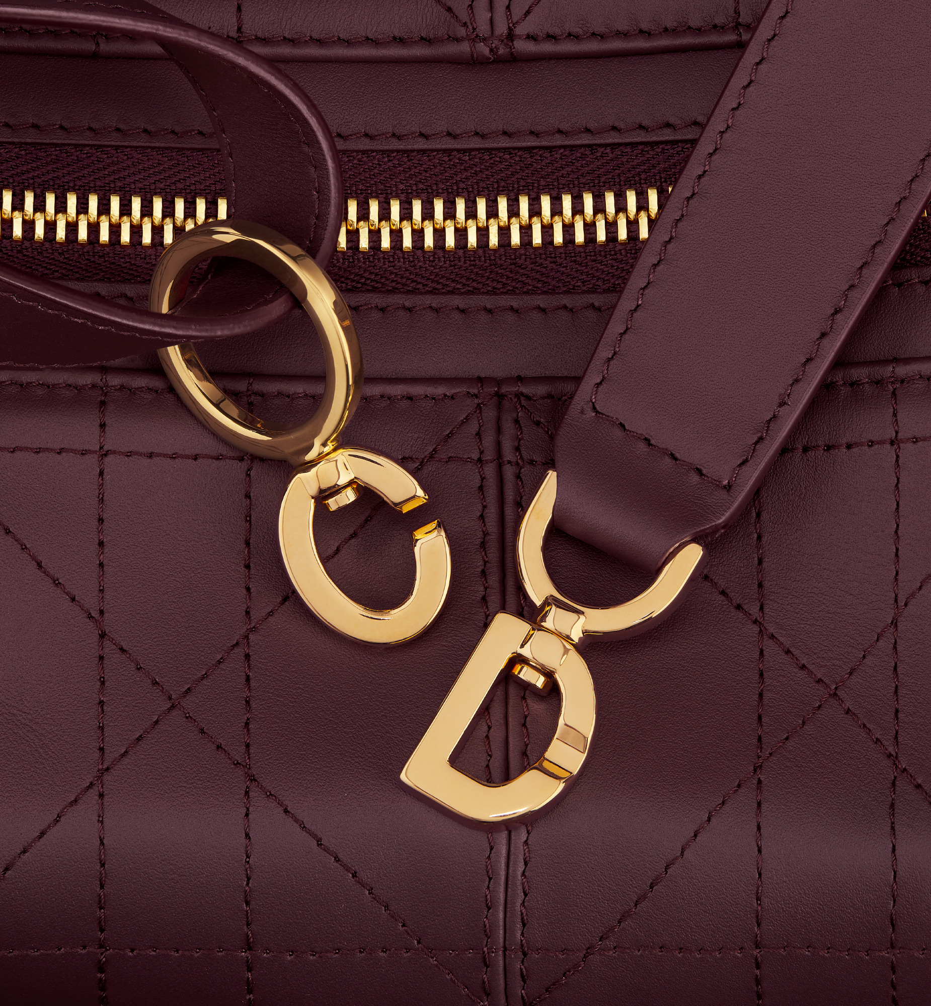 Medium D-Journey Bag in Vintage Smooth Calfskin - 7