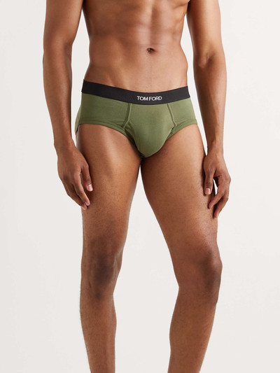 TOM FORD Stretch-Cotton Jersey Briefs outlook