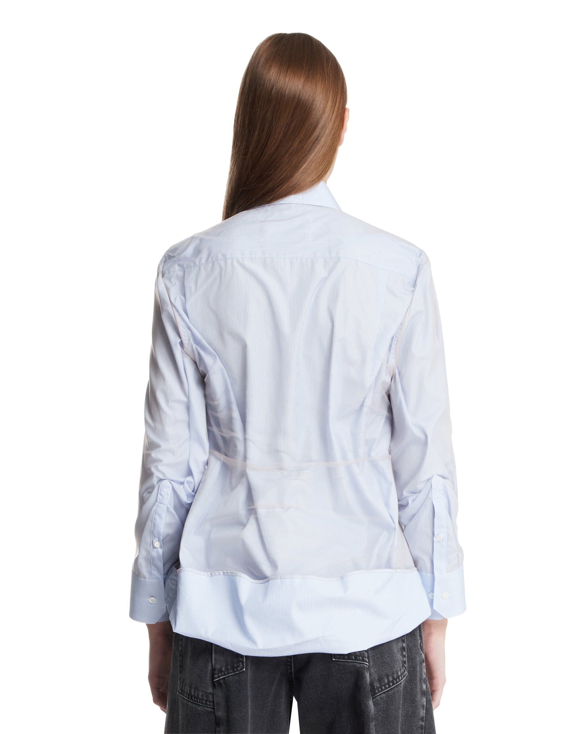 Blue Layered Shirt - 3