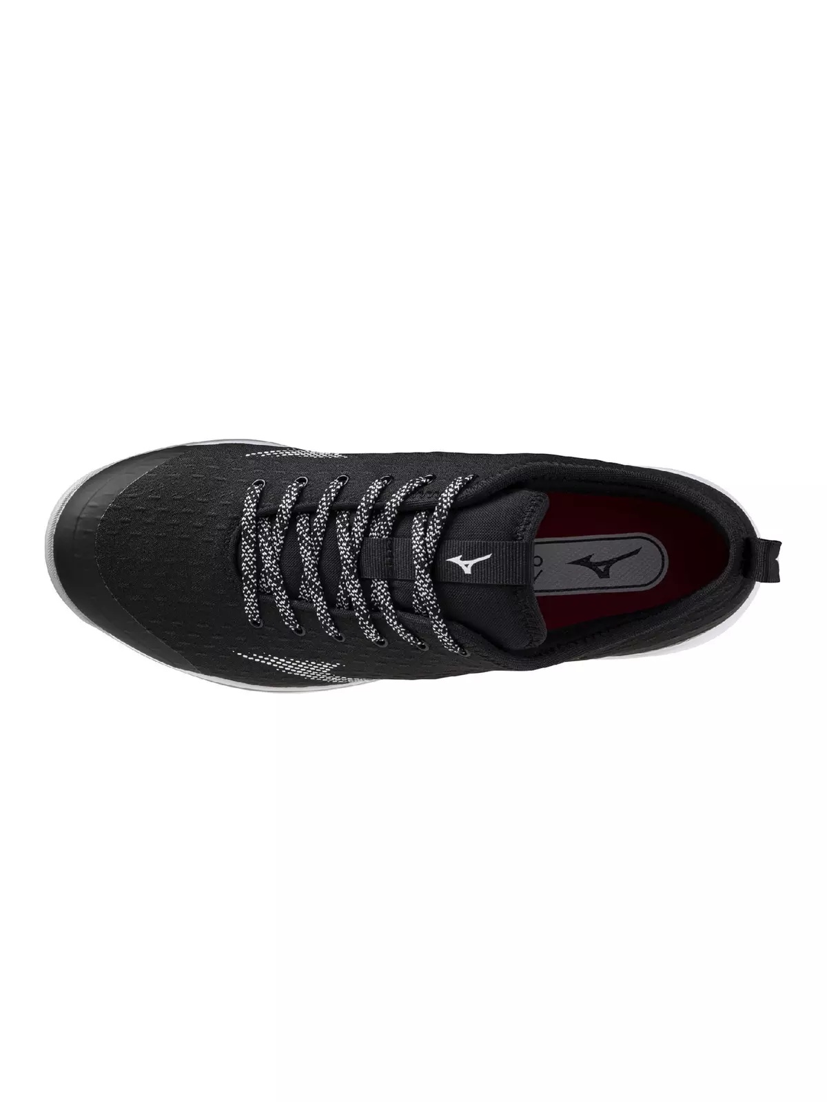 Dominant 4 Low Turf "Black/White" Men's Baseball Shoe - 3