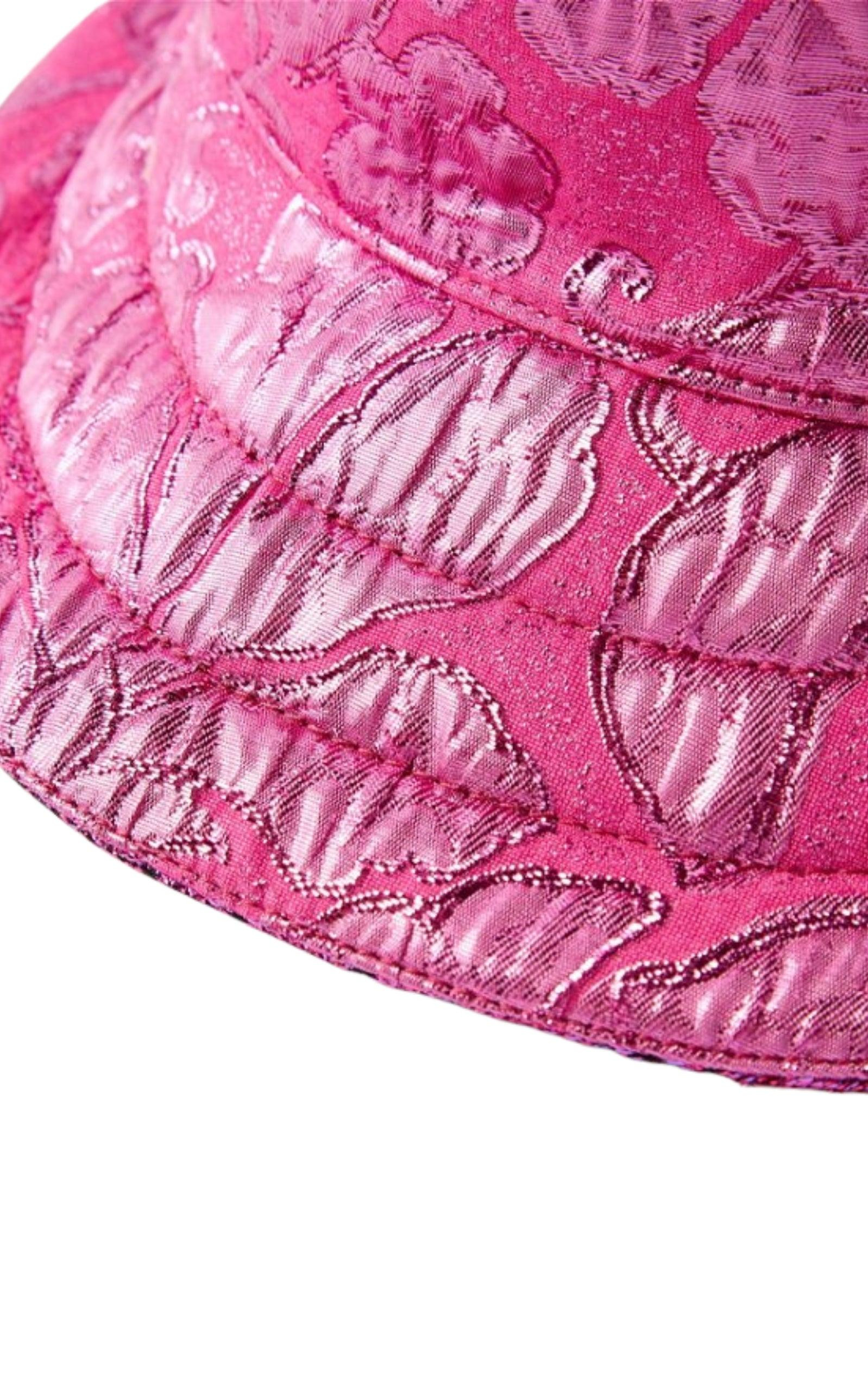 Reversible GG Lamé Bucket Hat - 5
