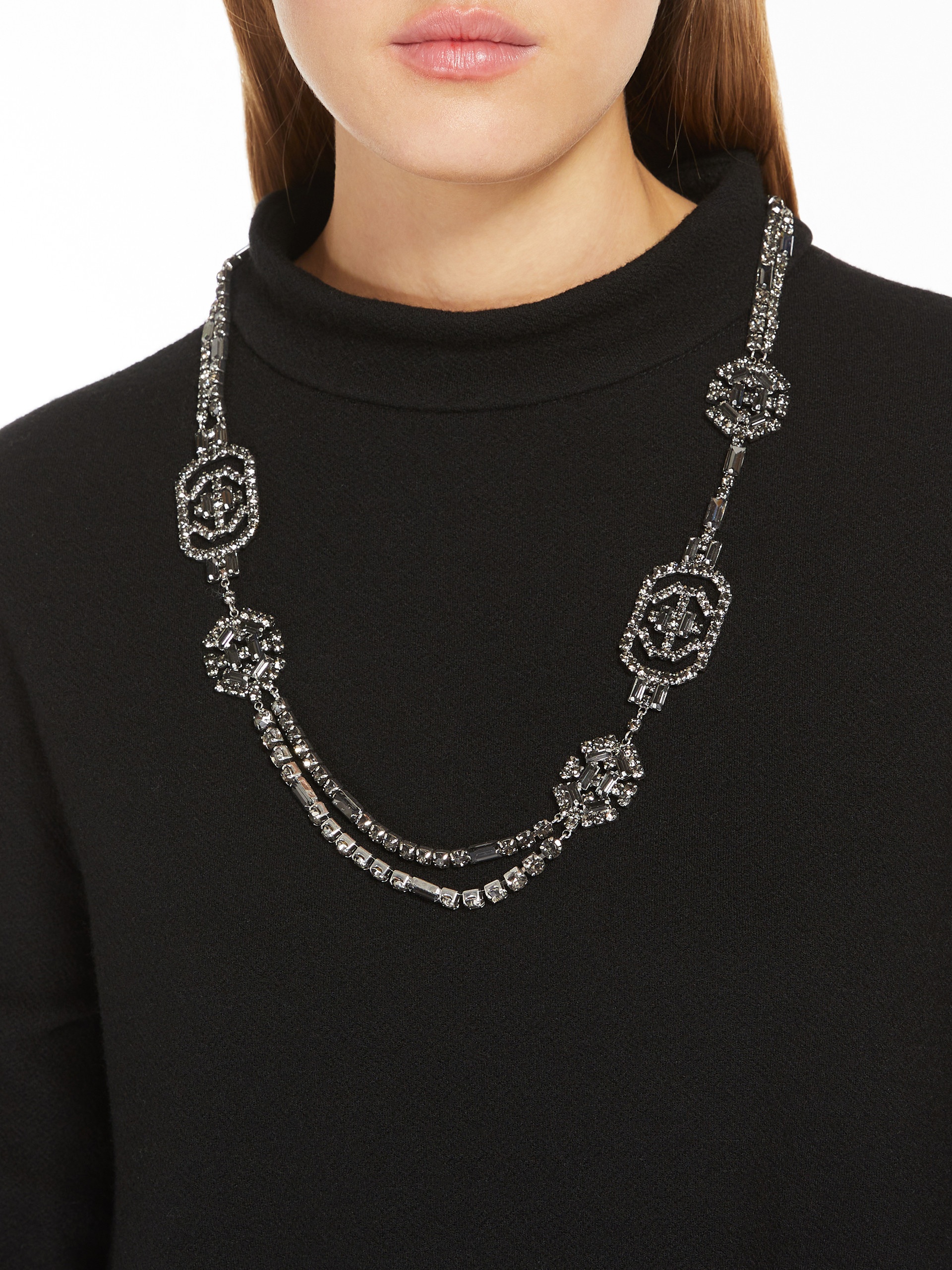 HIDESIA Rhinestone necklace - 3