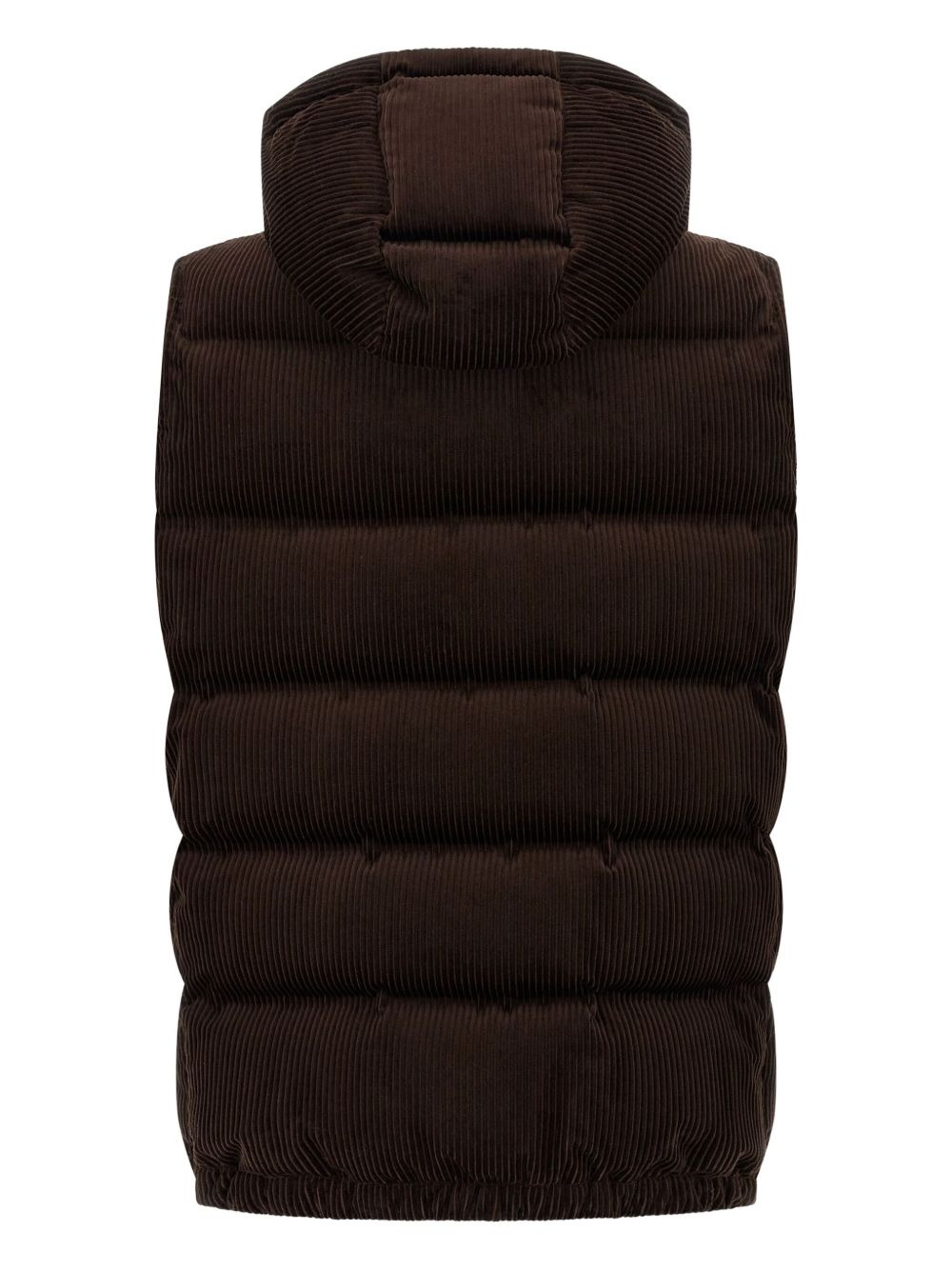 quilted corduroy vest - 2