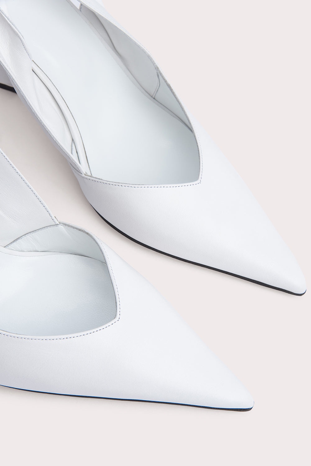 Yasha White Nappa Leather - 4