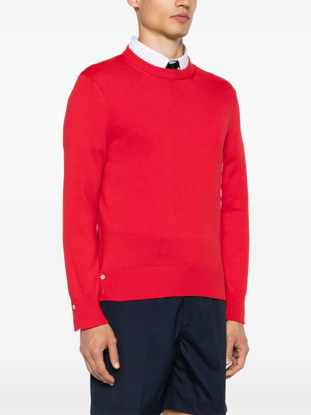 4-Bar cotton jumper - 3