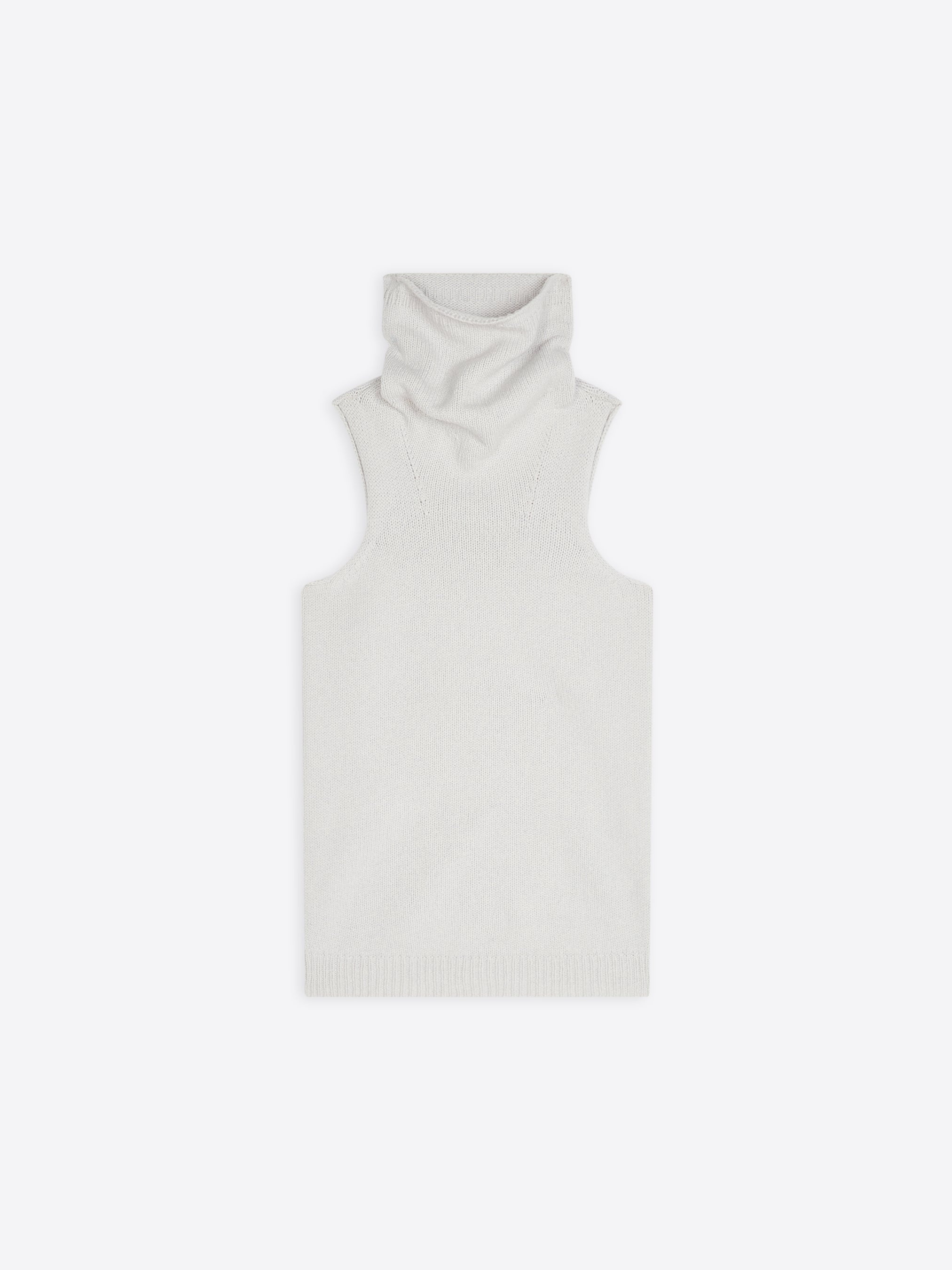 SLEEVELESS SWEATER - 1