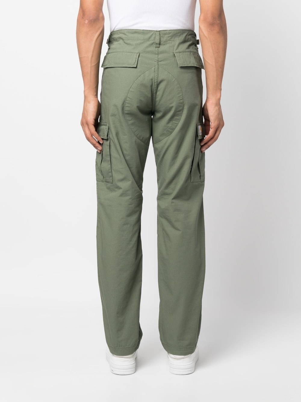 cotton cargo trousers - 4