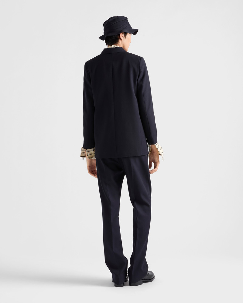 Double-breasted wool jacket 5