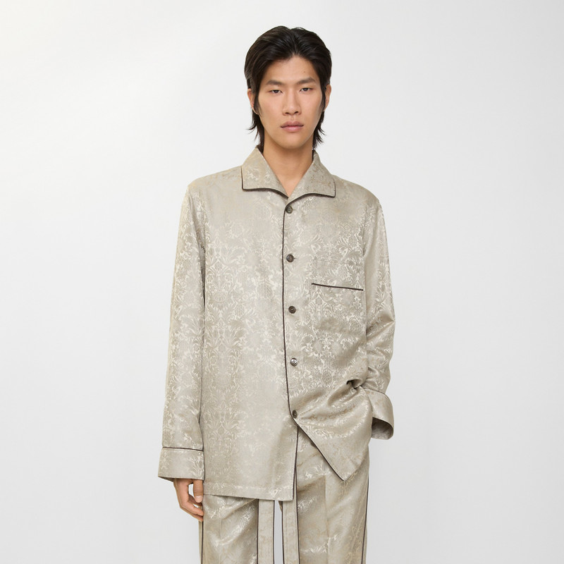 Burberry Sunflower Silk Pyjama Shirt outlook