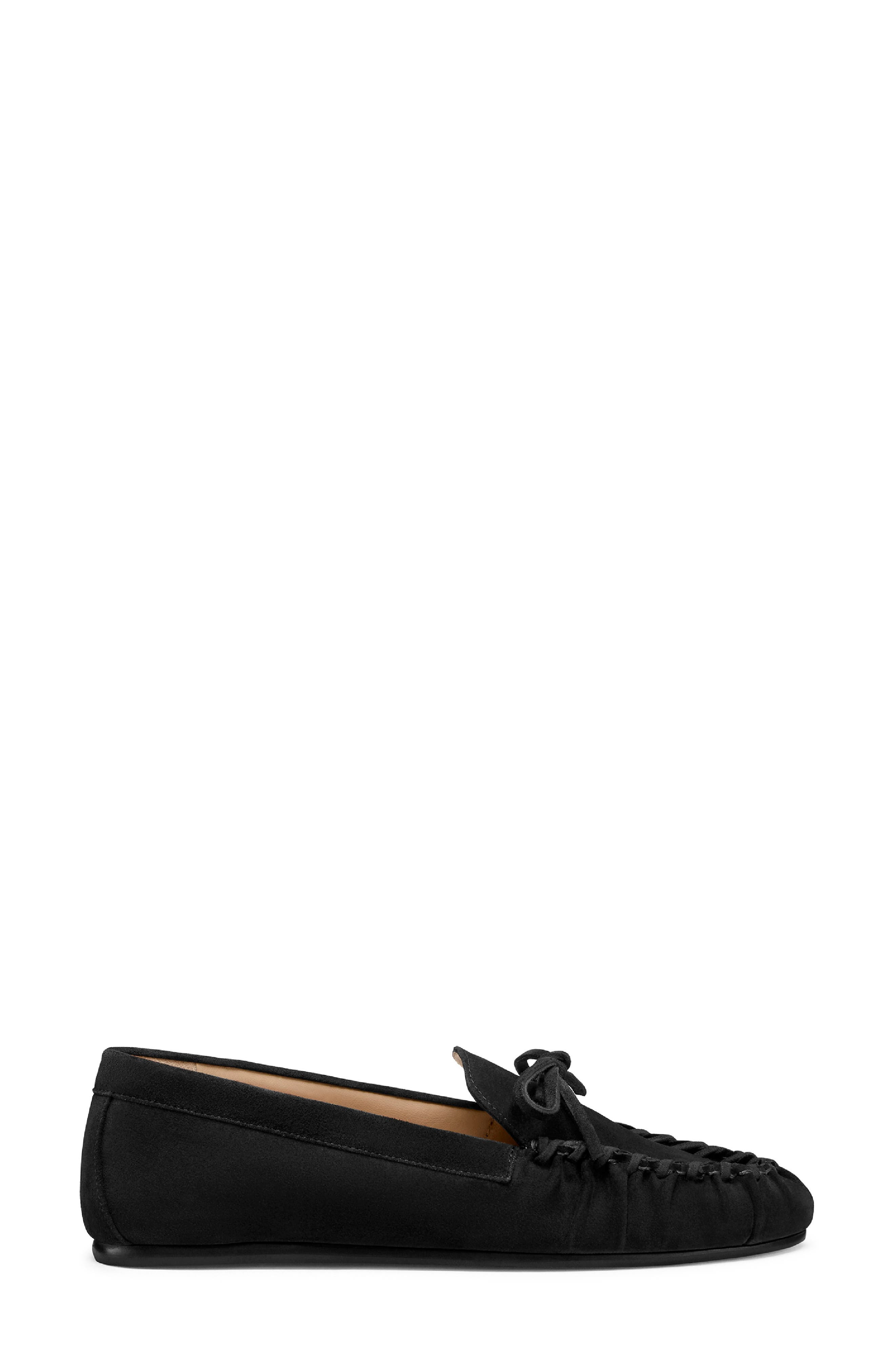 Stuart Weitzman Britt Bow Loafer in Black at Nordstrom - 2