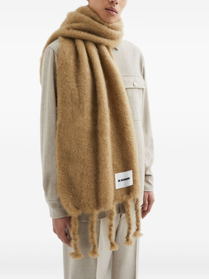 Jil Sander mohair-blend scarf outlook