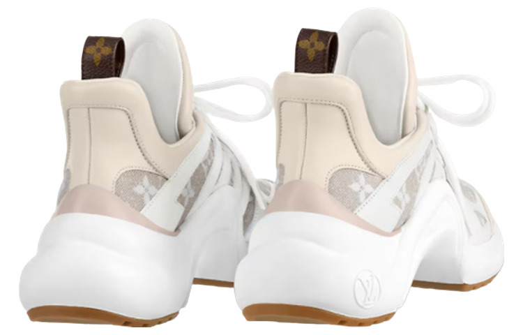 (WMNS) LOUIS VUITTON Archlight 1.0 Sneakers 'Beige Monogram' 1AB318 - 3