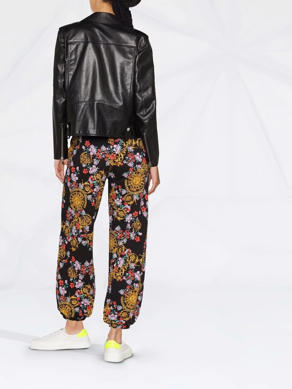 Sun Flower Garland trousers - 4