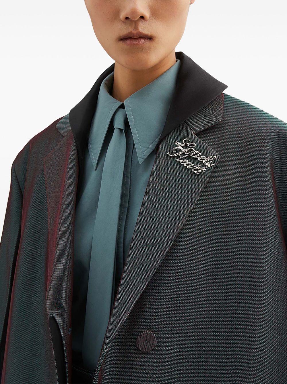 Jil Sander Lonely Heartピン Jil Sander Lonely Heart pin | farfetch | REVERSIBLE