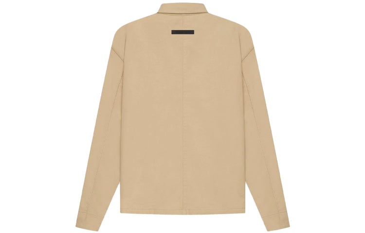 Fear of God Essentials SS21 Twill Jacket Khaki FOG-SS21-638 - 3