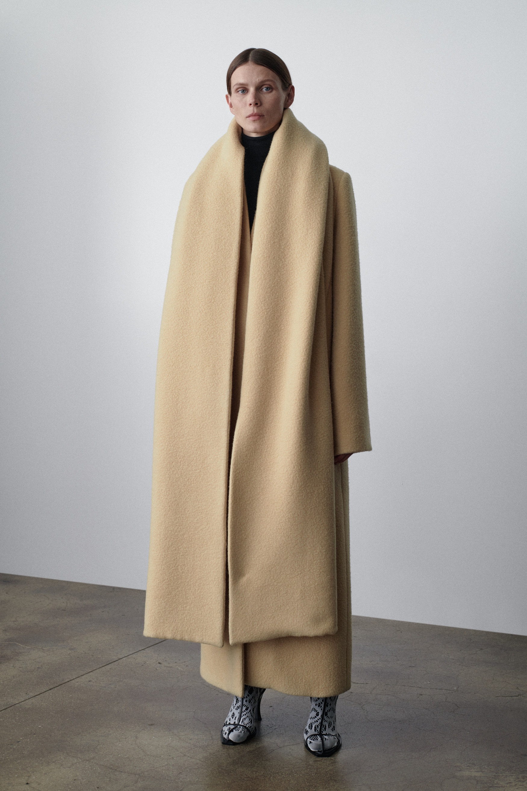 アクセサリーその他 THE ROW BISBEE WOOL BLEND REVERSIBLE SCARF The Row Bisbee Scarf - ShopStyle Scarves & Wraps