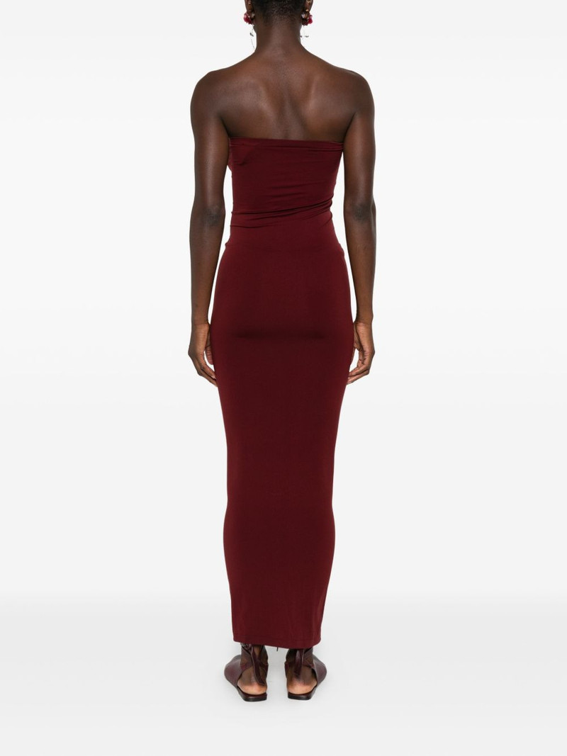 strapless maxi dress 4
